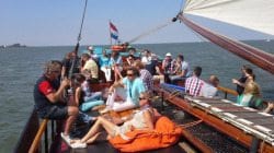 Long day trip sailing IJsselmeer
