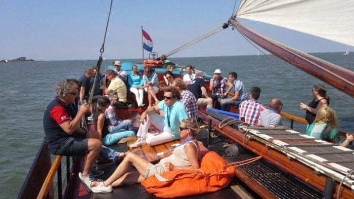 Lange-dagtocht zeilen op het IJsselmeer